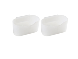 Mini Organizador Deslizante Para Puerta De Refrigerador, 2 Unidades, Caja De Plástico Para Almacenar Alimentos Y Salsas.