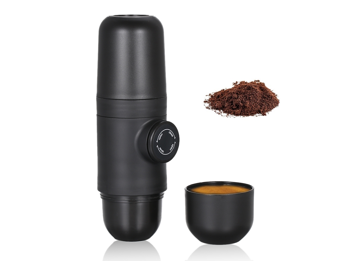 Cafetera espresso portátil manual mini
