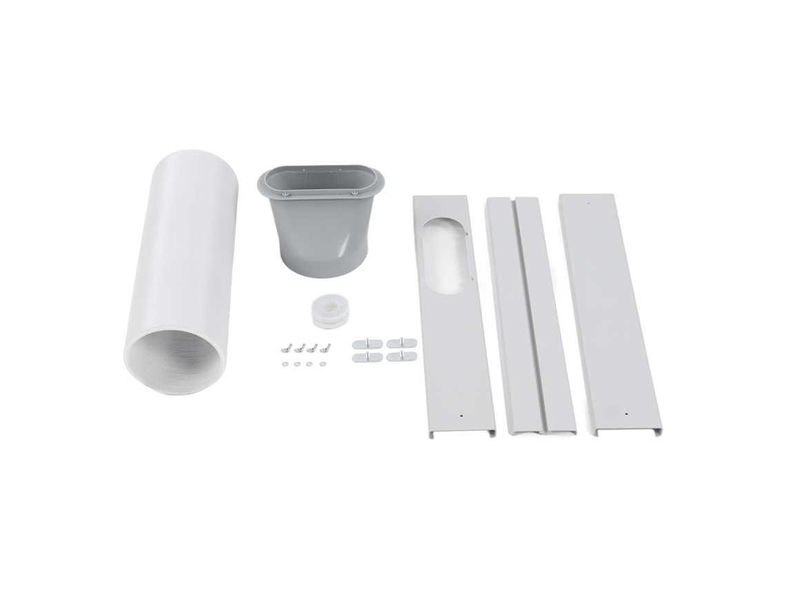Kit De Accesorios Para Aire Acondicionado De Ventana, Placa Deslizante, Conector De Tubería, Manguera De Escape, 5,9 Pulgadas