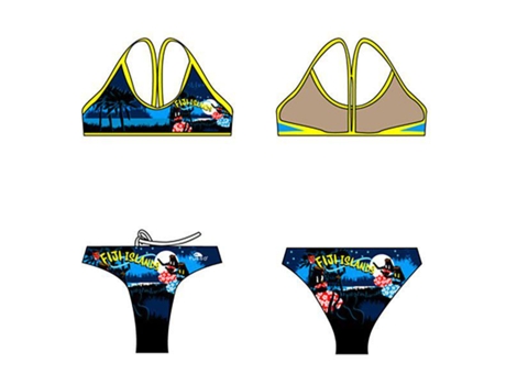 Traje de Baño para Hombre TURBO Fidji Ilha Multicolor para Natación (9 - 10 Años)