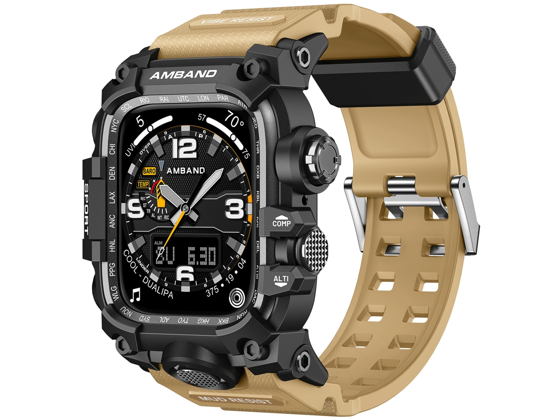 Correa amarilla XIAOMOYU para Apple Watch Ultra de 49 mm