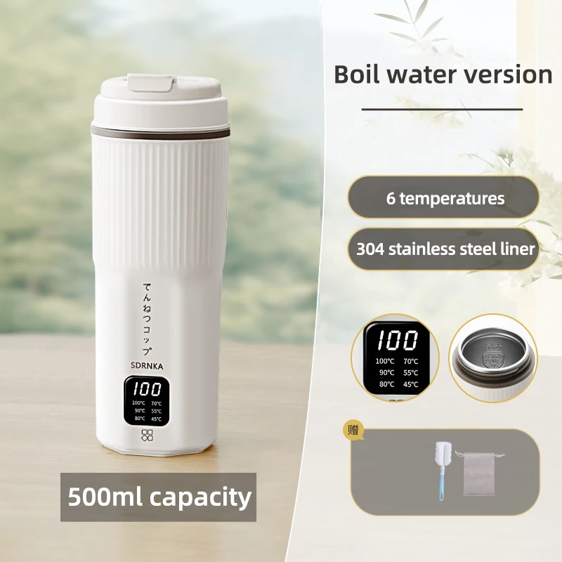 Hervidor Eléctrico De 500 Ml (versión Para Hervir), Taza Térmica Multifuncional, Olla Para Guisos, Olla Saludable, Termo, 220 V.