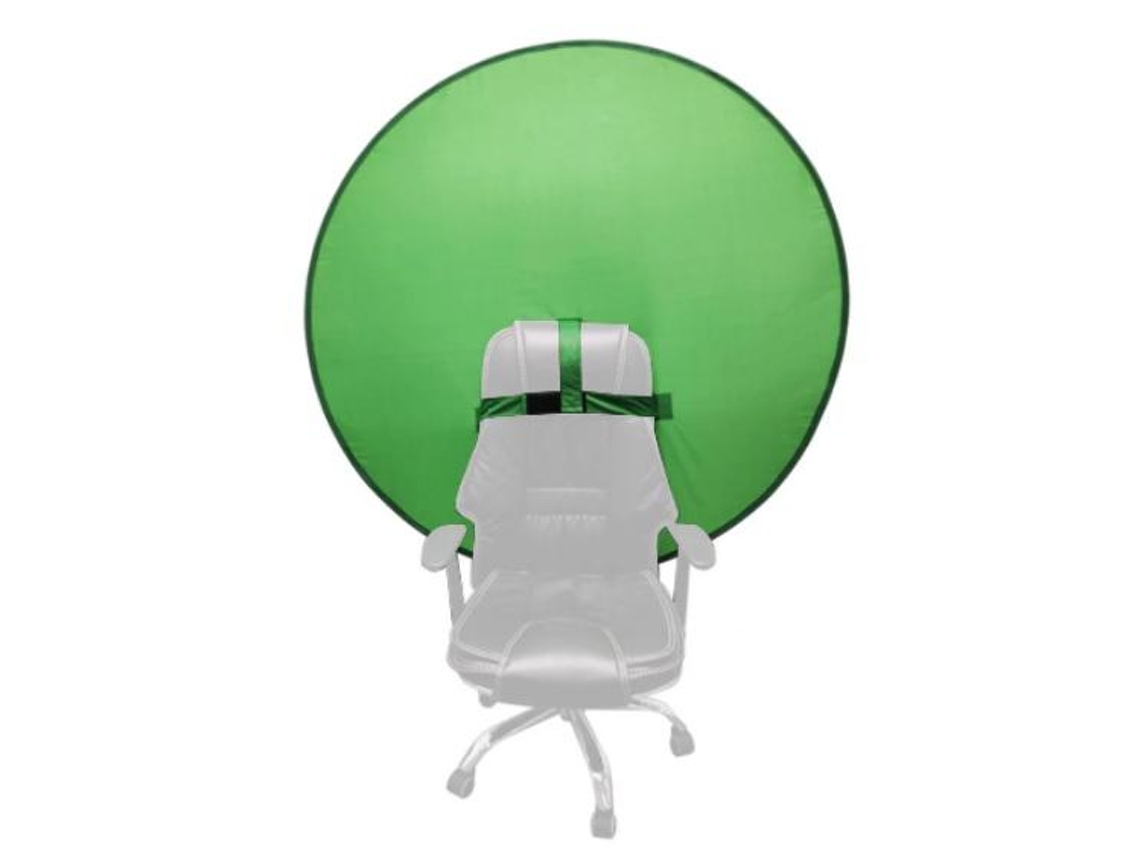 Fondo Portátil Chroma Verde 142 Cm Para Silla
