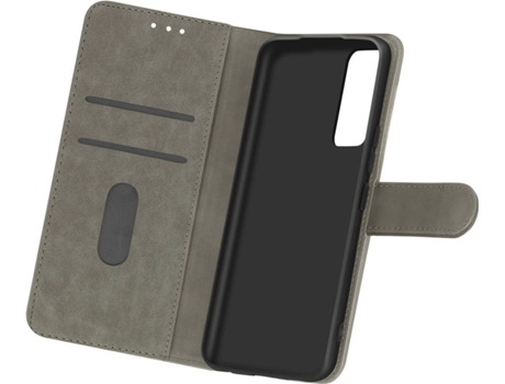 Carcasa y Soporte Samsung Galaxy A02s AVIZAR Cartera y Suporte Gris