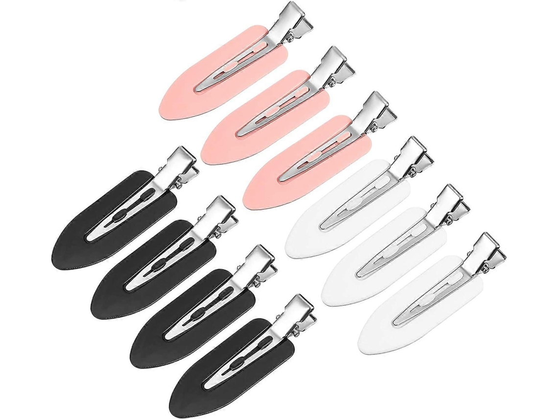 10 Pinças De Cabelo Sem Plicas Para Maquiagem, Penteados, Ondas, Franja - Ferramenta De Cabelo Leve, Durável E Multiusos