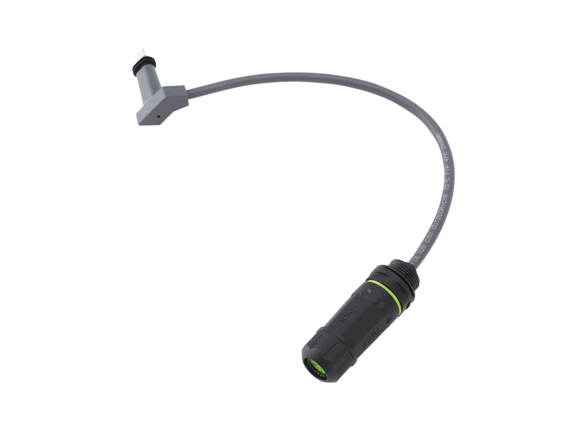 Adaptador Spx De Enchufe A Rj45, Resistente Al Agua Ip68, Transmisión De Datos De 1200 Mbps, Plug And Play.