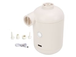 Bomba De Aire Eléctrica Usb 2a Dc5v Universal Portátil Con Boquillas Para Sofá Salvavidas Piscina