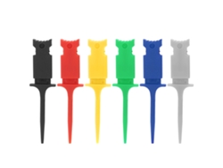 Set De 6 Ganchos De Prueba Mini Clips Ic Para Reparación Y Mantenimiento