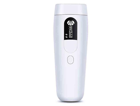 Depiladora de Luz Pulsada IPL Depiladora Láser Definitiva Profesional Acción 2 Modos con 990.001 Flashes de Pulso Permanente para Hombres BISBISOUS