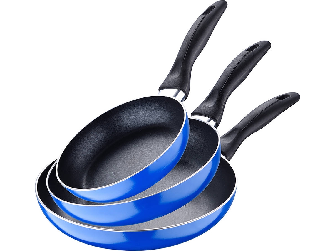 Set 3 Sartenes SAN IGANCIO SG-6816 (Aluminio - 16x20x24 cm)