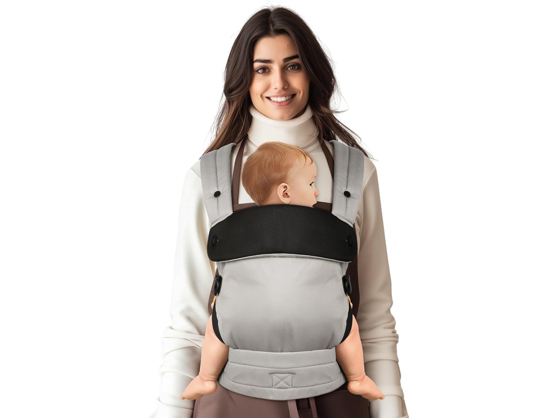 Portabebés de algodón Eifson para niños de 3 a 36 meses (8-44 lb)