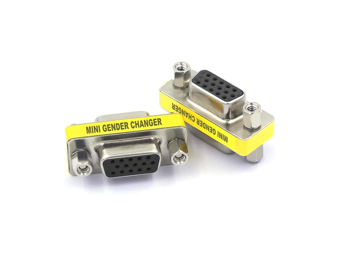 Adaptador VGA hembra a VGA hembra - 1 unidad - GOEIK
