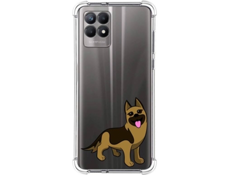 Carcasa Realme 8i TUMUNDOSMARTPHONE Dibujos Antigolpes Perros 03 Multicolor