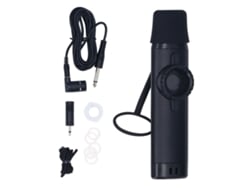 Bj-kazoo Eléctrico De Metal Com Pickup Profissional Instrumento Musical Para Acompanhamento E Entretenimento Preto