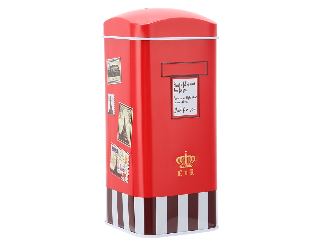 Buzón Decorativo Modelo Caja De Ahorros Para La Decoración Del Hogar Y La Oficina