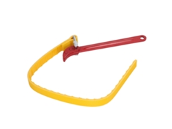 Llave universal ajustable para filtros, antideslizante, de 10 a 20 pulgadas.
