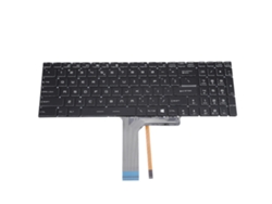 Teclado retroiluminado colorido Baoj-2026 para laptops MSI GS60 GS70 GT72 GL62 GL72