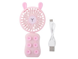 Ventilador para teléfono móvil EOOCOO (mini portátil, viento fuerte)