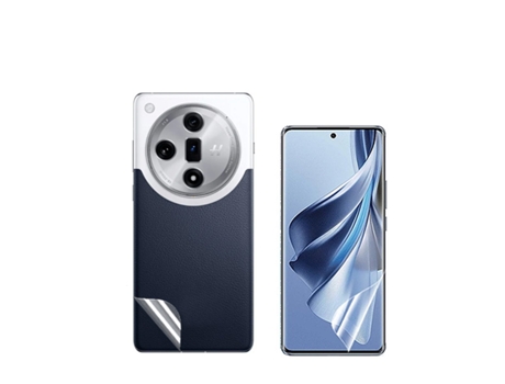 Protector de Pantalla Protectora Frente Verso para Oppo Oppo Find X7 GIFT4ME Hidrogel Transparente