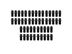 Derivación estriada de 16mm (Pack x 50) Oferta exclusiva