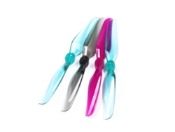 Transparent Purple2pairs Iflight Nazgul T4030 4inch 2-blade Propellers Cw Ccw For Fpv Racing Rc Drone