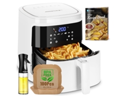 Papel de silicona para freidora sin aceite Aigostar White Cube (1900 W, 7 L) (100 unidades)