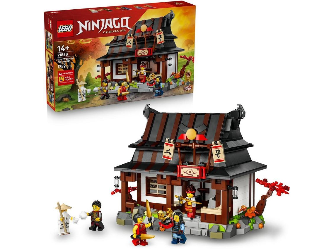 Lego® 71858 Ninjago® Forja de Cuatro Armas – Edición del 15.º aniversario
