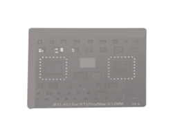 Yncm2026-plantilla De Reballing Bga Para Cpu De Teléfono, Stencil Para Iphone 11 Pro Max