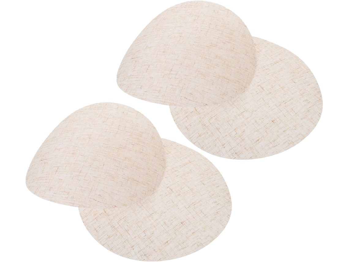 Difusor De Tela Ligero Antirreflejos Redondo De 18 Cm Para Ventilador De Techo, Paquete De 2