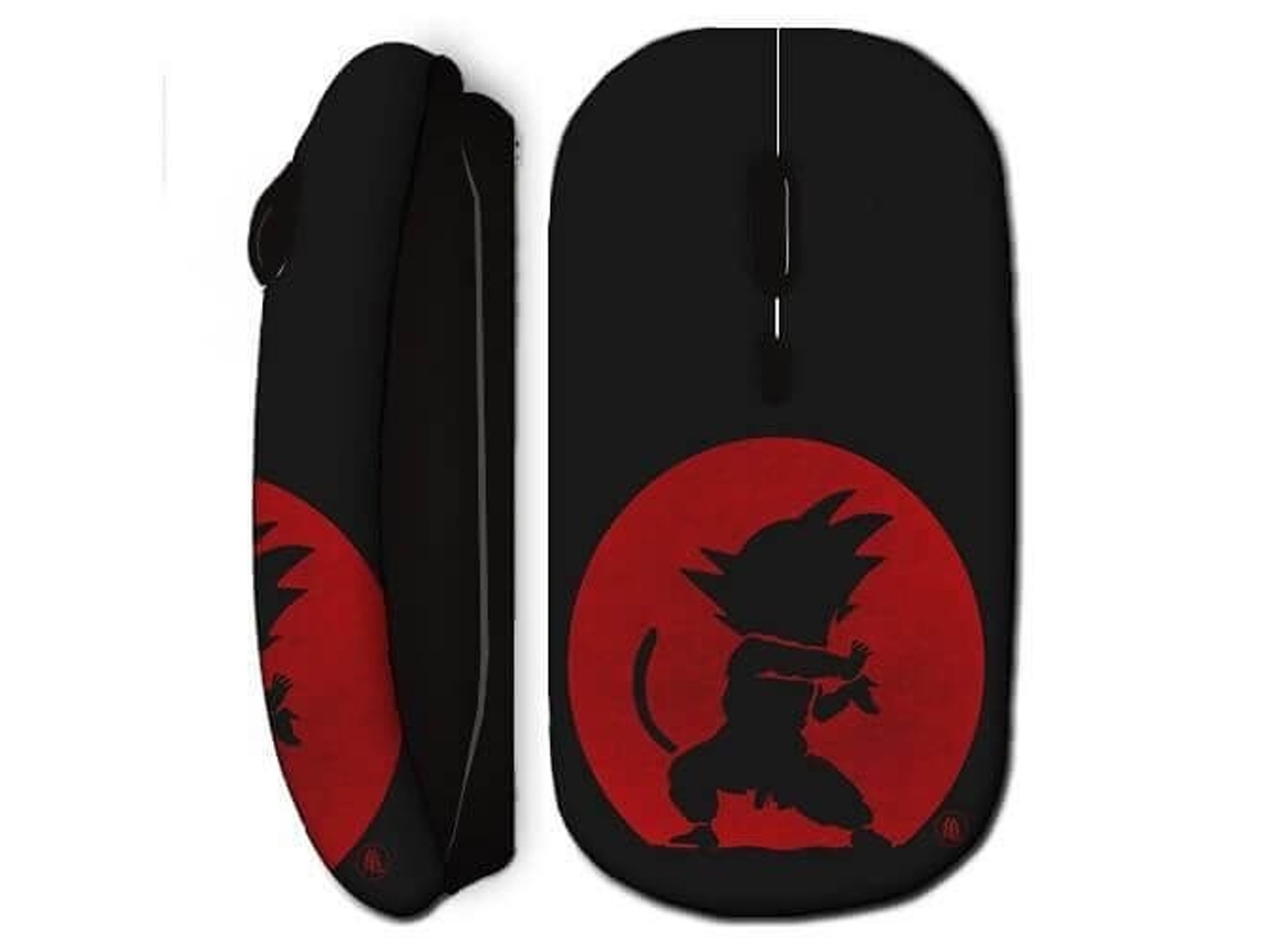 Ratón inalámbrico Preto Dragon Ball Goku MANIACASE