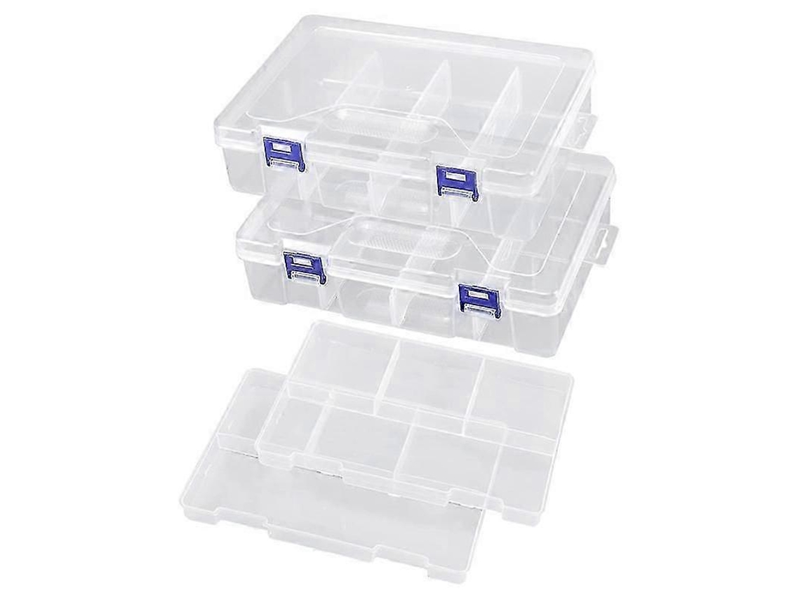 Organizador de joyas con 4 niveles y rotación de 360° en azul. Hengjian