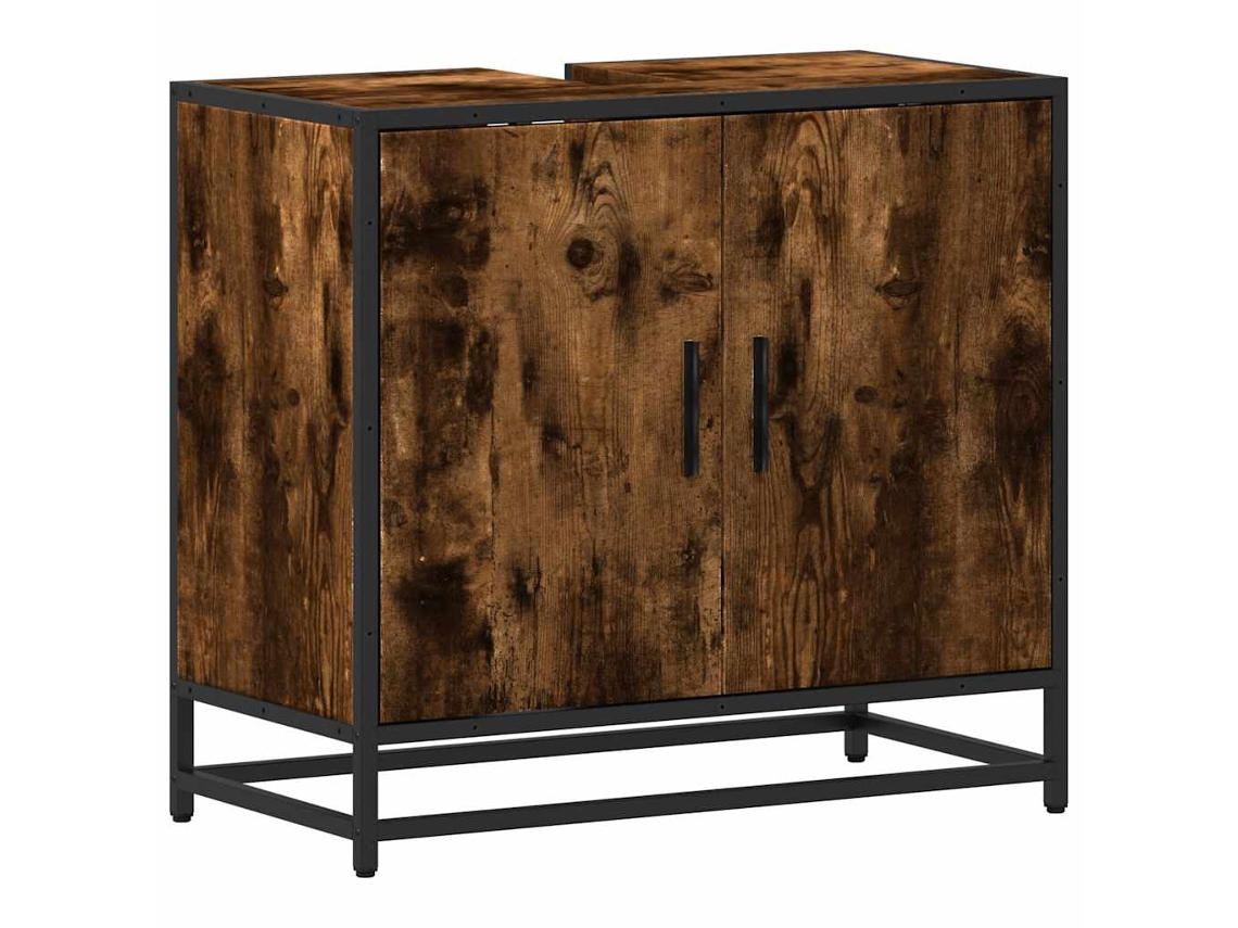Mueble de baño en derivados de madera de roble ahumado MAISON EXCLUSIVE (65x33x60 cm)