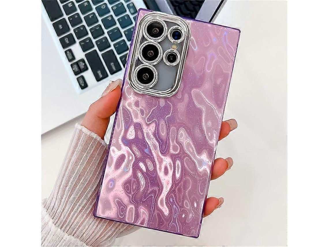 Funda Para Samsung Galaxy S25 Ultra, Diseño Imd, Carcasa De Pctpu A Prueba De Golpes Con Protector De Lente De Cristal