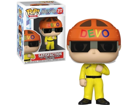 Figura FUNKO Pop Estrellas Del Rock Devo Satisfaction Traje Amarillo 55791