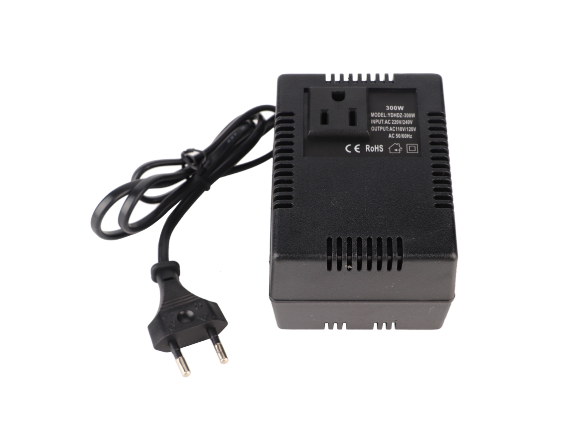 Convertidor De Voltaje Transformador De 300w Adaptador Ac Para Viajes Plug Adaptador De Poder