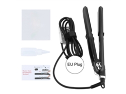 Plancha De Pelo Eléctrica De Vapor Con Placas Cerámicas Y Iones Negativos Para Alisar Y Rizar El Cabello