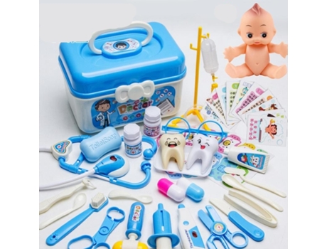 Los Niños Juegan A La Casa Juego de Juguetes de Doctor - Kit de Medicina de Simulación 39 Piezas Con Caja-175