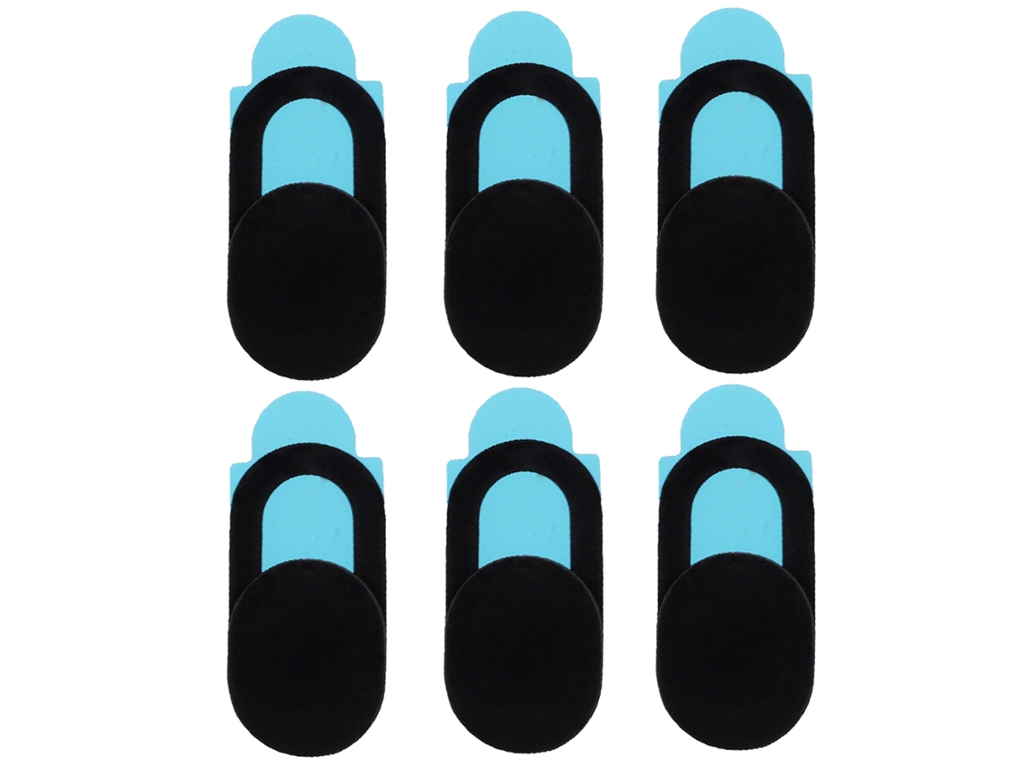 Protector De Cámara Web De 0,8 Mm De Grosor Para Proteger La Privacidad De Smartphones Y Portátiles (6 Unidades)