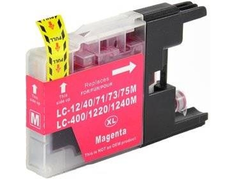 Cartucho para Brother LC1220/LC1240m Magenta (lc1240m)