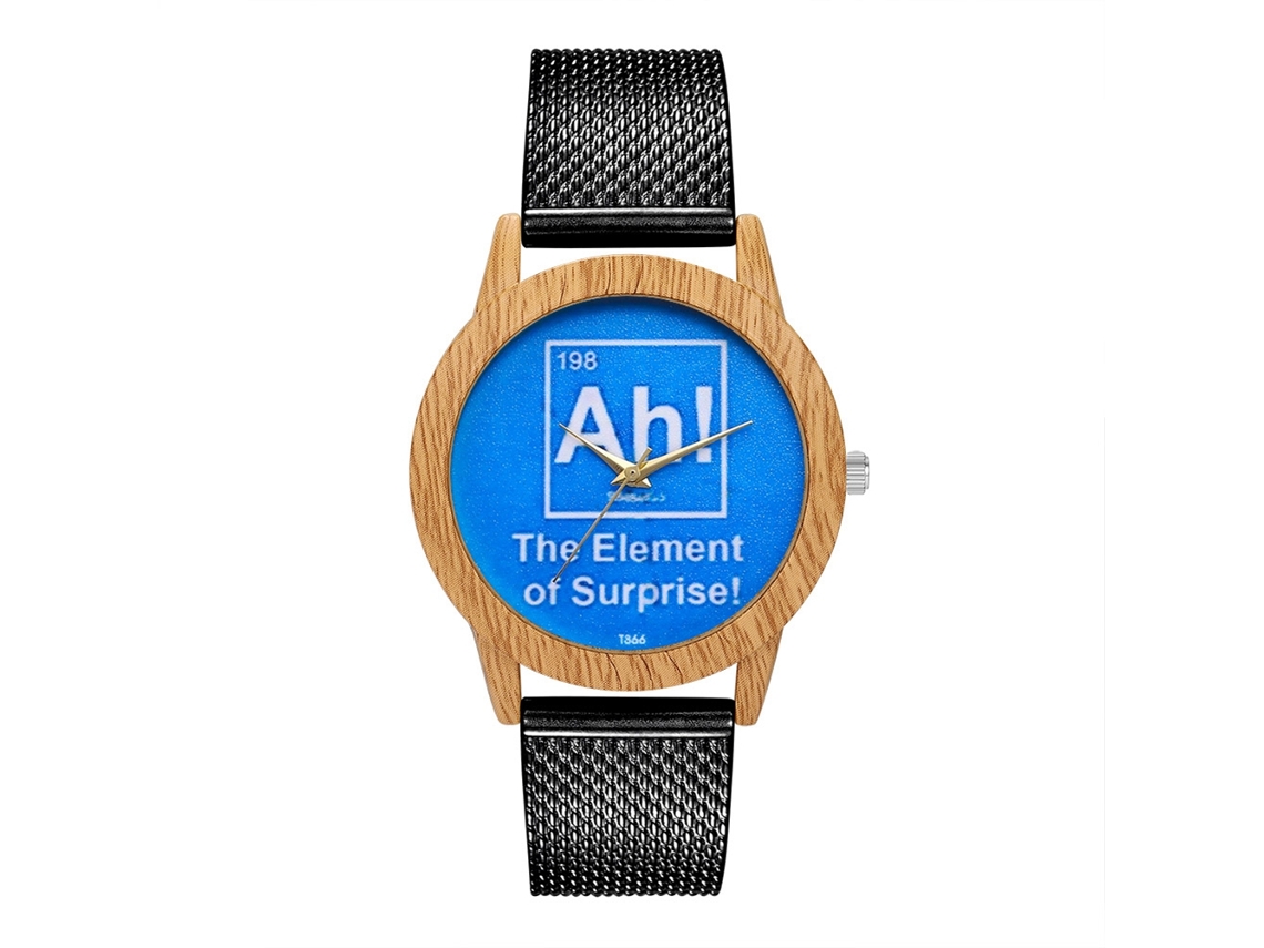 Reloj De Pulsera Unisex De Cuarzo, Nuevo, De Alta Calidad, Color Negro.