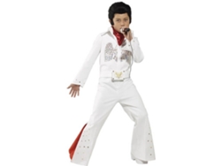 Disfraz de Niño DISFRAZZES Rey Del Rock Blanco (Talla: 10 a 12 años)