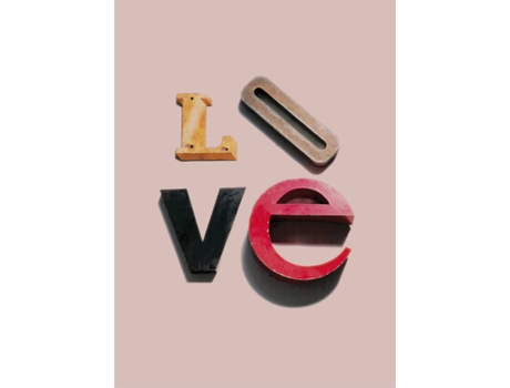 Cuadro BENEFFITO Póster Love (21x30 cm)