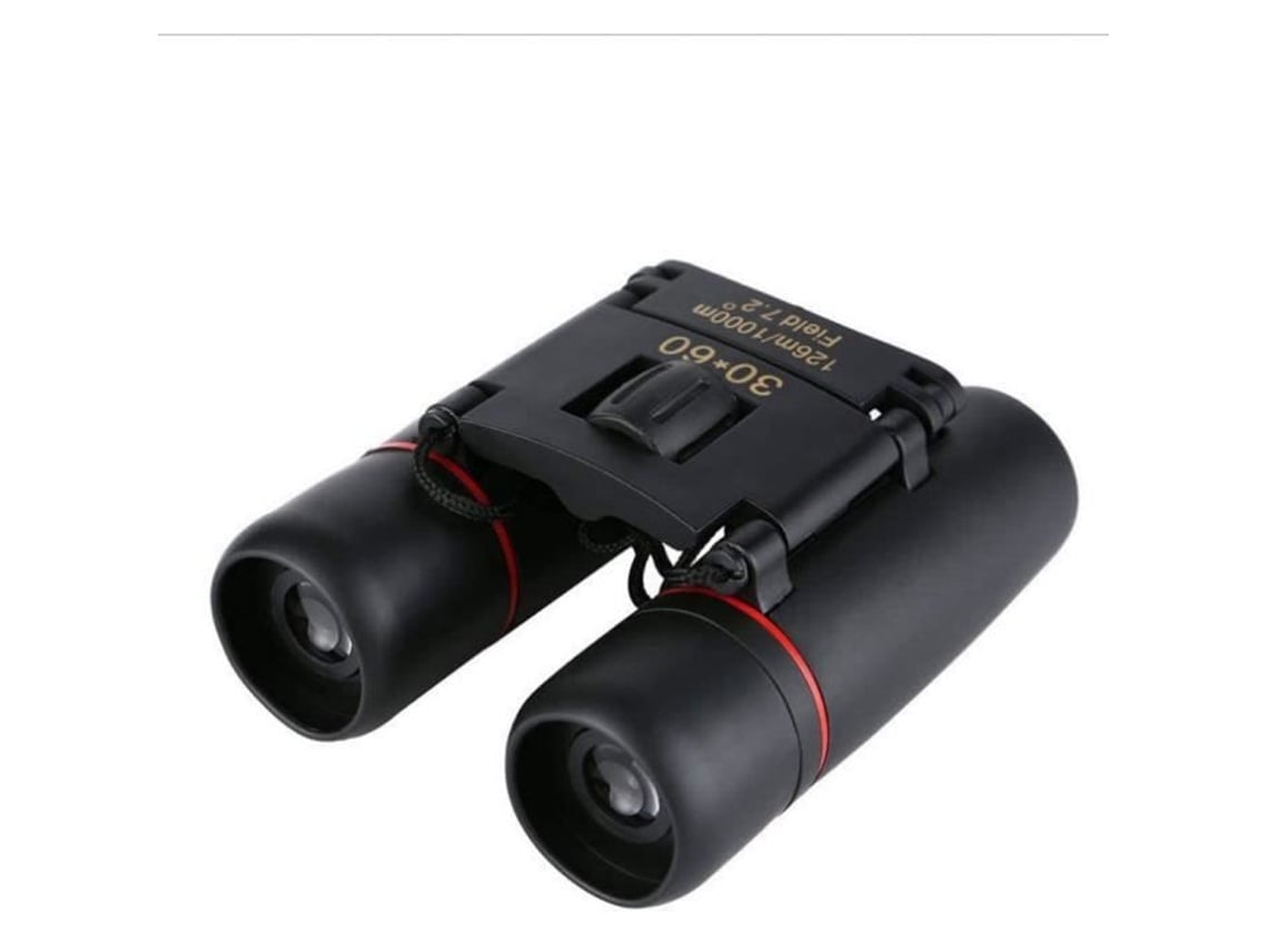 Binoculares con Zoom compacto 30X60, Mini telescopio plegable HD de largo alcance, óptico Bak4 Fmc para deportes y acampada A235