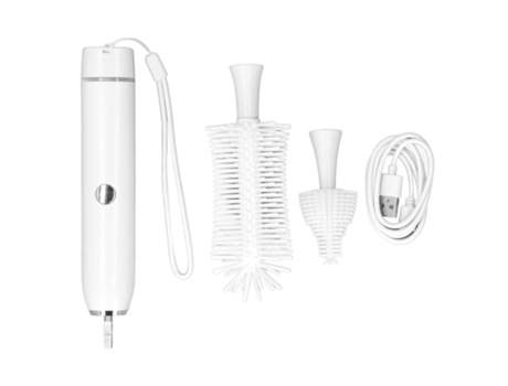 Juego de cepillos eléctricos para biberones, cepillo de limpieza eléctrico para bebés, herramienta de limpieza para bebés, taza esencial