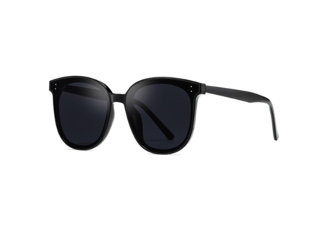Clásico viejo GM gafas de sol polarizadas versión coreana femenina gafas de sol hombre retro pequeño marco negro