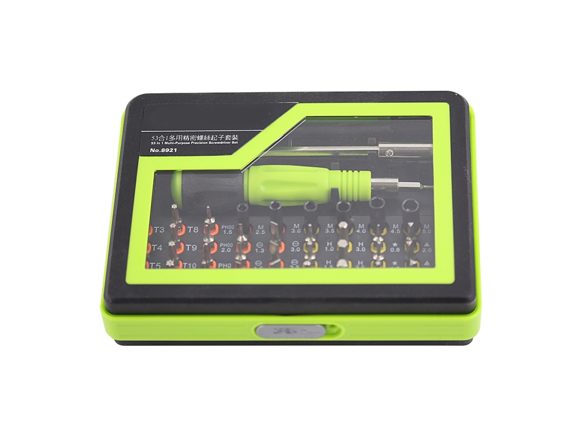 Kit De Herramientas De Reparación Multibit 53 En 1 Con Destornilladores Pentalobulares Para Electrónica, Pc Y Portátiles.