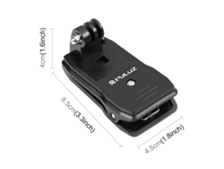 Soporte para correa de hombro para iPhone, cámara y GoPro - Clip para mochila y teléfono