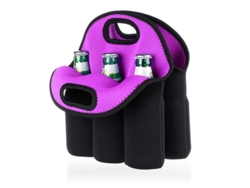 Rebe - Bolsa térmica de neopreno para 6 botellas - Duradera, ligera y fácil de limpiar