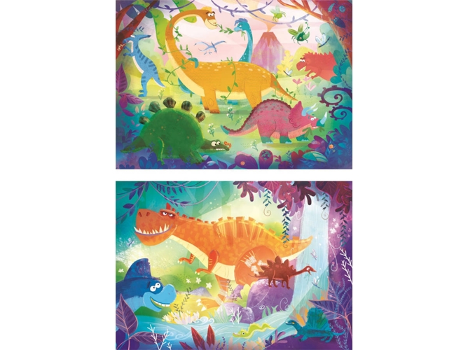 Puzzle CLEMENTONI Dinossauros (20 Piezas)