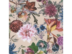 381755 Gu Papel De Pared Con Flores Liso Mate 5,33 M2 Profhome